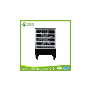 water cooled industrial fan evaporative air conditioner with cooling cellulose pad water air cooler