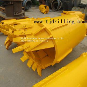 soil teeth centrifugal bucketD800MM used for pile foundation work