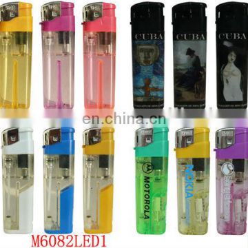 plastic electronic lighter - customized stickers or PVC pirtures LIGHTER