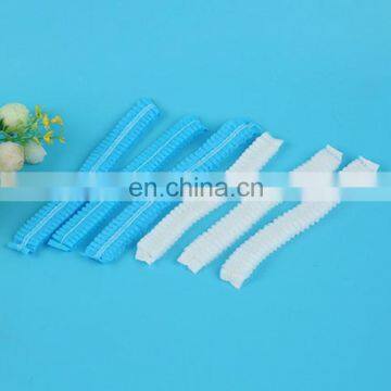 Customized cheap nonwoven disposable bouffant hair cover net