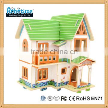 Doll house handmade 3D puzzle
