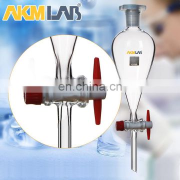 AKMLAB 60ML 5000ML Pyrex Glass Separatory Funnel With Stopcock