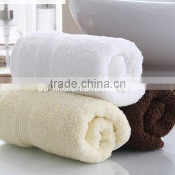 five star 100% cotton Solid Color Terry hotel hand towel face towel
