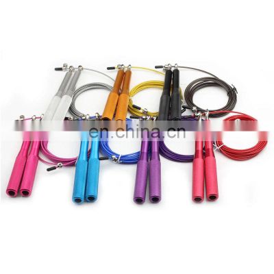 Cheap And Durable Wholesale Professional Aluminum Alloy Skipping Rope Adjustable Bearing High Speed Jump Rope