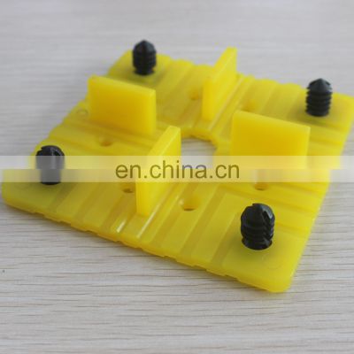 High strength tile deck connector head pedestal for paving,composite decking and marble