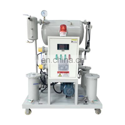CE TUV certified ZY-20 1200lph portable transformer insulation oil filtering equipment