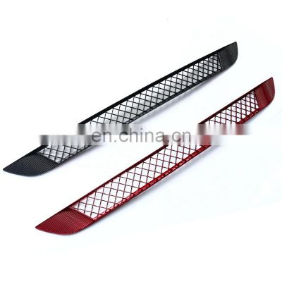 ABS Exterior Accessories Paint Red Ordinary Grille Type Front Grille Insect Screen For Tesla Model Y