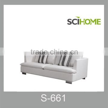 Pure White 3 seat slipcover sofa couch
