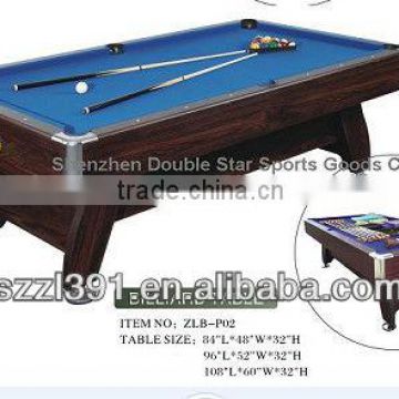 Classic pool table