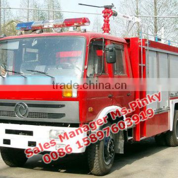 5T -6T 153 Dongfeng Fire Rescue Trucks With Water and Foam Tank For Tender Fire Trucks New For Sales