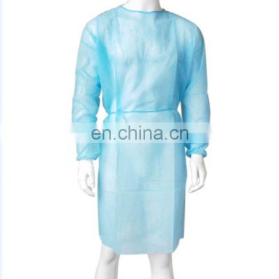 Disposable Isolation Gown elastic cuff