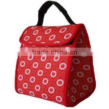 promotional Christmas gifts Food Use and Basket Type neoprene lunch bag