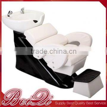 Guangzhou Wolesaler Beauty Salon Furniture ,Elegant Backwash Shampoo Chair Professional Hair Salon Wash basins
