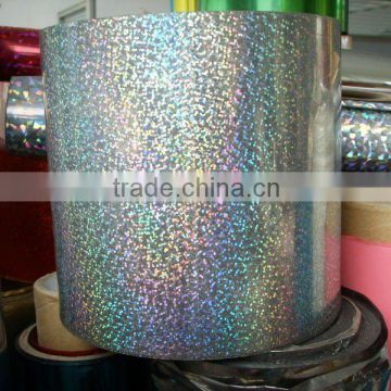 PET Holographic Film (Used for Christmas tinsel garlands)