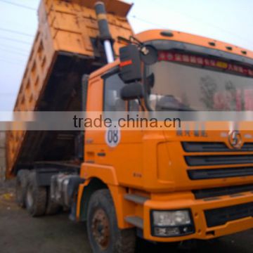 New arrival used good condition dump truck SHACMAN 2013YOM for cheap sale in shanghai