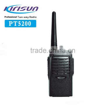 Kirisun PT5200 5W 16Ch 7.5V 1200mAh Li-ion CTCSS/DCS Function Handheld Ham Radio