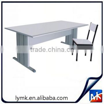MK 2014 hot sale metal office desk with steel cabinet/strong office work station