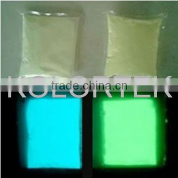 Highest grade phosphorescent glowing colorants, glow in the dark colorants