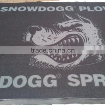 advertising carpet with color printed