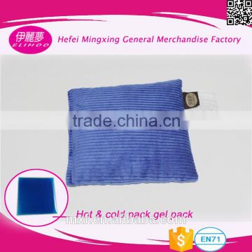 Medical custom reusable Microwaveable hot cold compress gel Pack bag