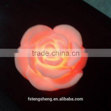 TS-B033 LED Flashing Rose Flower/7 Color Changing Mini Night Lights