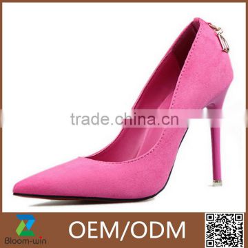 Pu Leather Upper Material and Pu Leather Outsole Material ladies shoes