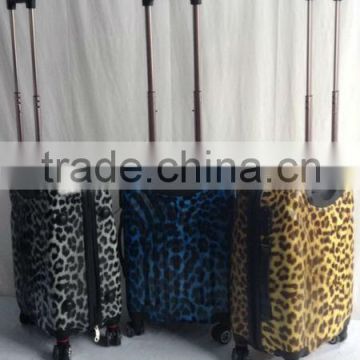 2014 new style Leopard-printed ABS&PC Travel Luggage
