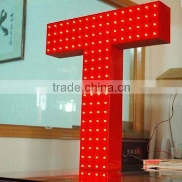 Led Channel Letters To Make Punching Signs / led channel letter sign /uesd lighted sign