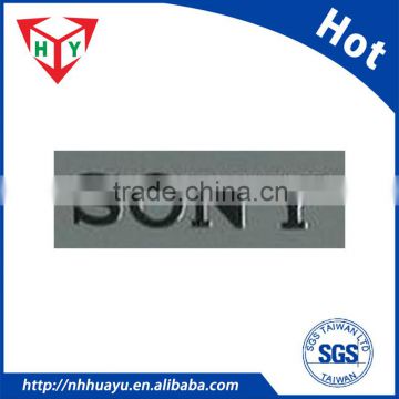 Accept custom electrical electroforming nameplate