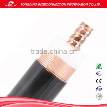 Black jacket Leaky Feeder Coaxial Cable