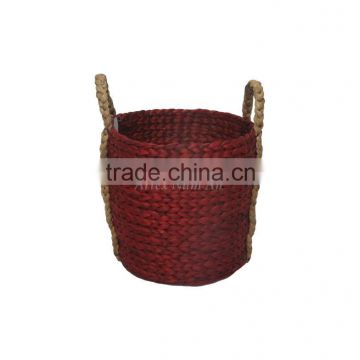 Wholesale water hyacinth basket,water hyacinth storage basket