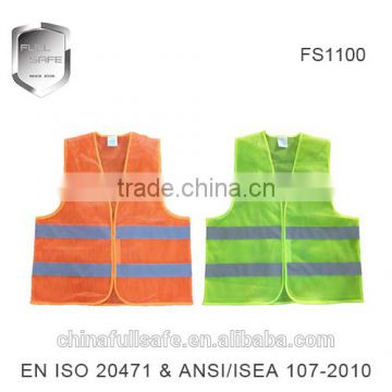 Visibility safety reflective vest Safety Vest Meet CE EN471 Class 2,