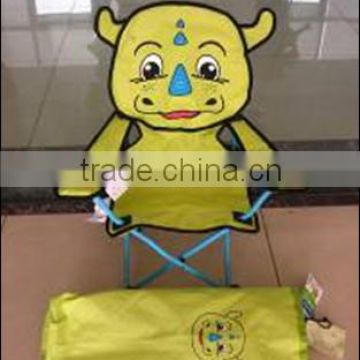 Kids chair with animal pattern and carry bag