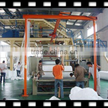 1.6m,2.4m,3.2m S/SS PP spunbonded equipment for nonwoven fabric
