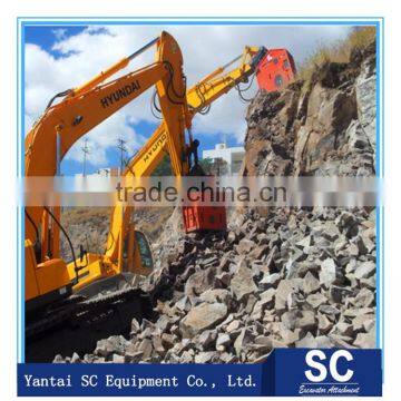 high frequency hydraulic ripper excavator mounted vibro ripper factory price for sale