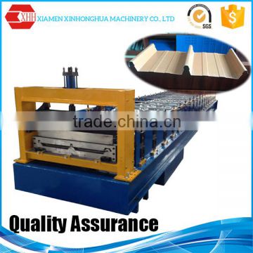 Steel structure houseing using roof tile roll forming machine from Chinese trusty manufacture