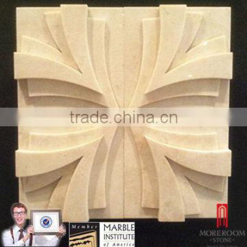 Italy3D pop compound marble wall design