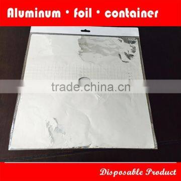 Aluminium Foil Gas Protector 27x27 Household Use