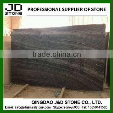 black wood vein marble/ black tree marble slab