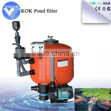fish pool pump and filters