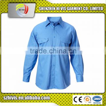 Top quality breathable reflective safety work shirts