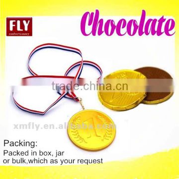 Chocolate with Golden Champion Medal Design