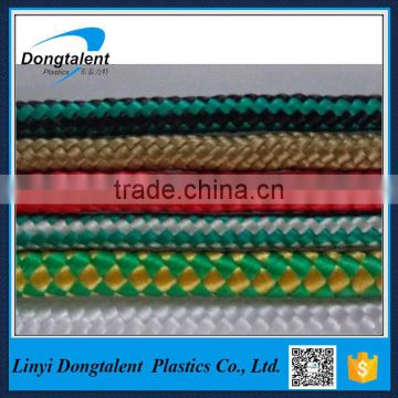 Diamond braid rope double braided nylon rope with cheap price