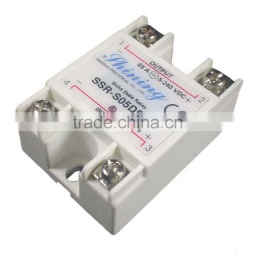 SSR-S05DD-H 5A 4~32VDC Electric Single Phase SSR DC Solid Relay 5V