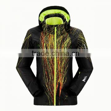 2017 customized fashion winter sport name brand mens ski jacket