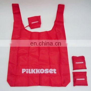 SG08-8N010 folded polyester shopping bag(foldable bag, polyester bag)
