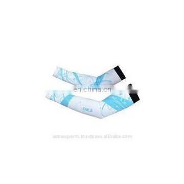 cycling wear arms sleeves - Sports protective sublimated cycling arm sleeve /breathable bicycle arm warmers