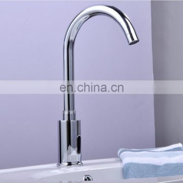 New science automatic touch sensor kitchen faucet with swivel spout