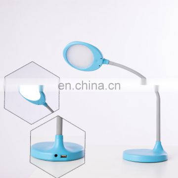 Eye protection bedside table lamp lighting with touch control for reading study