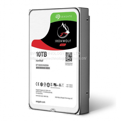 Seagate IronWolf 10TB NAS Internal Hard Drive HDD – 3.5 Inch SATA 6Gb/s 7200 RPM 256MB Cache RAID Network Attached Storage Home Servers  ST10000VN0008